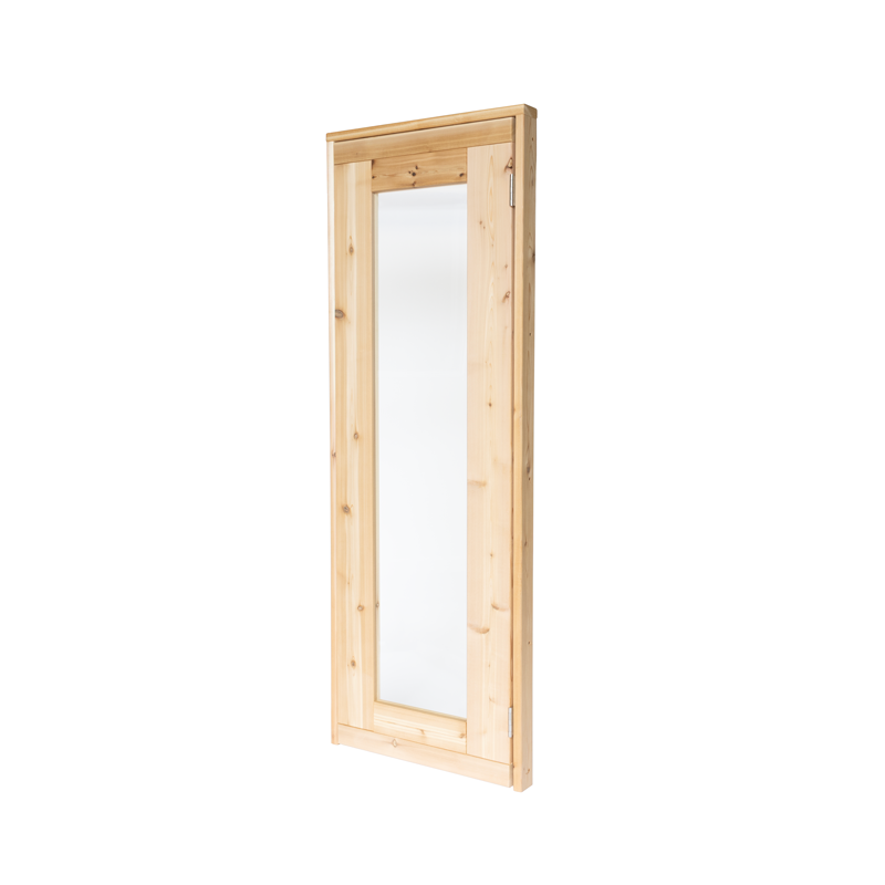 Pre-Hung Cedar Window Door