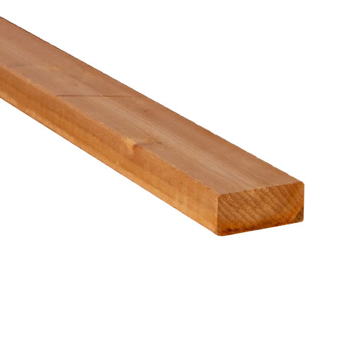 A single cedar 1x2 plank used in saunas.