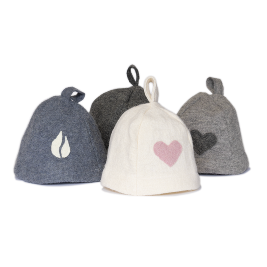 Wool Sauna Hat