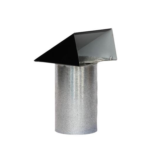Round Black Exterior Vent