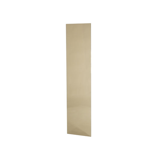 A tinted and tempered sauna window pane. 